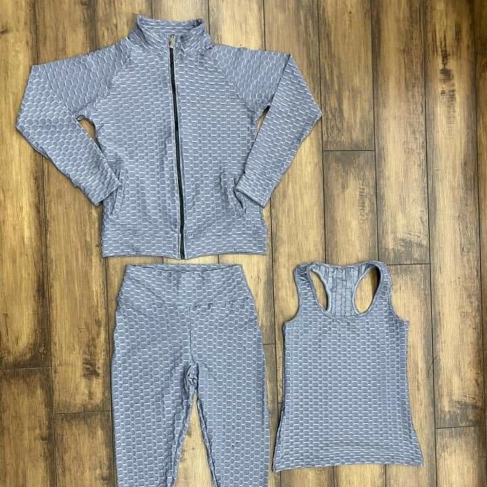 Three Piece Set- Light grey